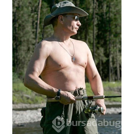Putin'den vücut şov