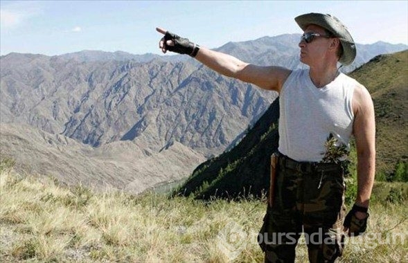 Putin'den vücut şov