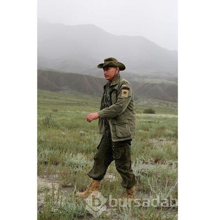Putin'den vücut şov