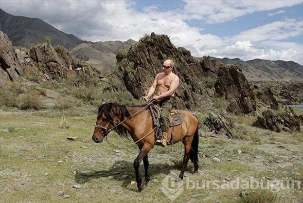 Putin'den vücut şov