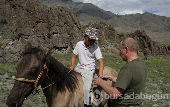 Putin'den vücut şov
