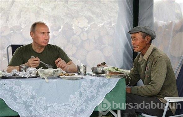 Putin'den vücut şov