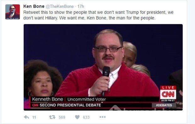 Kırmızı kazağı "yok" satan Kenneth Bone'dan mesaj var