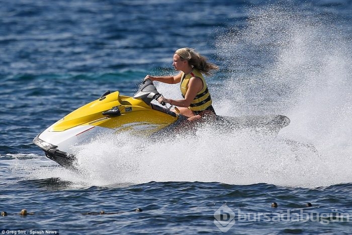 Ibiza'da jet ski keyfi!