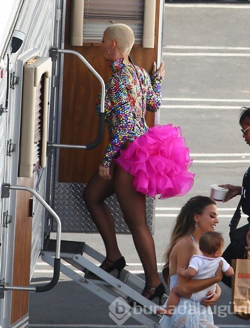 Amber Rose ve pompom kuyruğu!