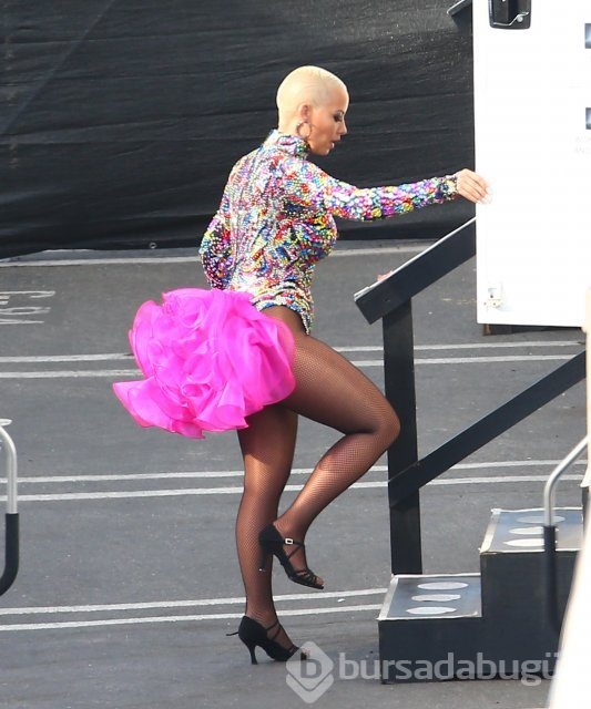 Amber Rose ve pompom kuyruğu!