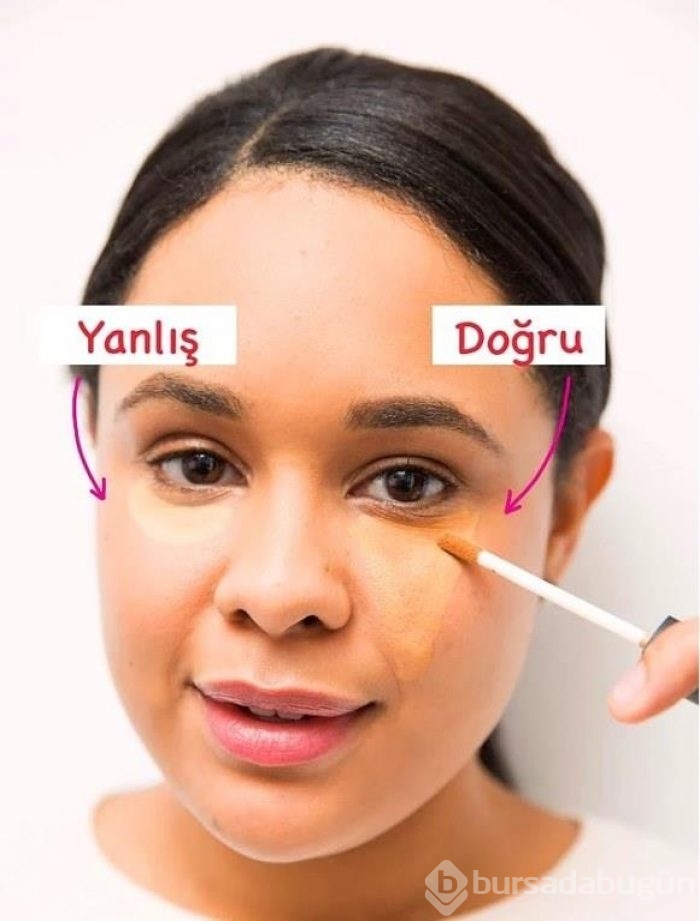 Makyaj yaparken yapılan hatalar