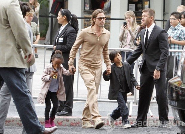 Brad Pitt'in gözyaşları