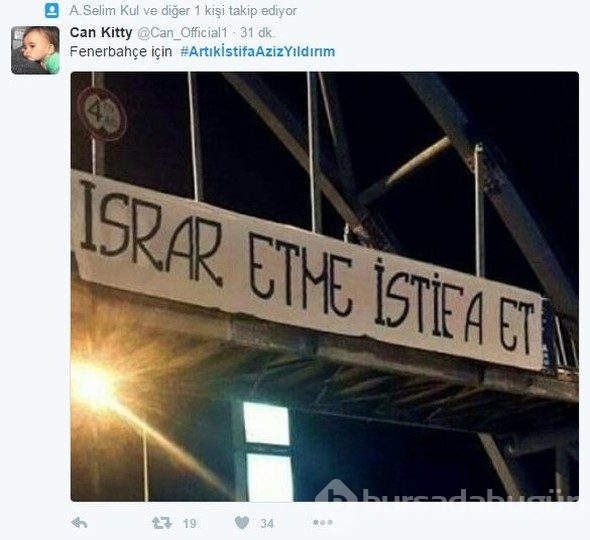 Aziz Yıldırım'a istifa tepkileri yağıyor