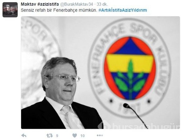 Aziz Yıldırım'a istifa tepkileri yağıyor