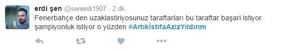 Aziz Yıldırım'a istifa tepkileri yağıyor