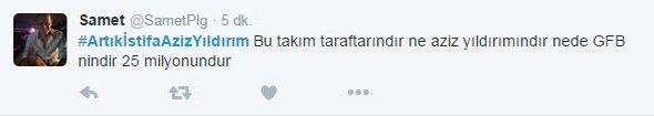 Aziz Yıldırım'a istifa tepkileri yağıyor
