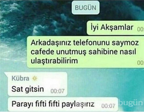 Efsane olmuş whatsapp diyalogları