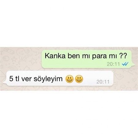 Efsane olmuş whatsapp diyalogları