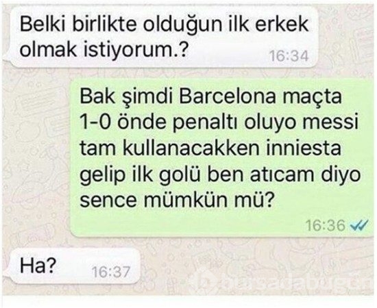 Efsane olmuş whatsapp diyalogları