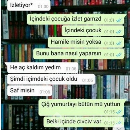 Efsane olmuş whatsapp diyalogları