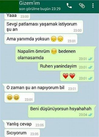 Efsane olmuş whatsapp diyalogları