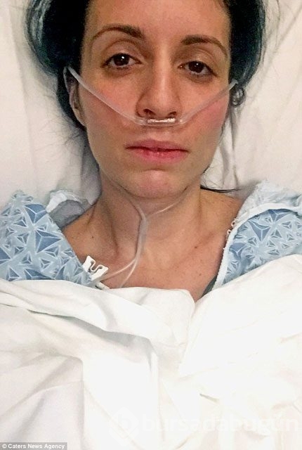 Göğüs ucundaki piercing öldürüyordu