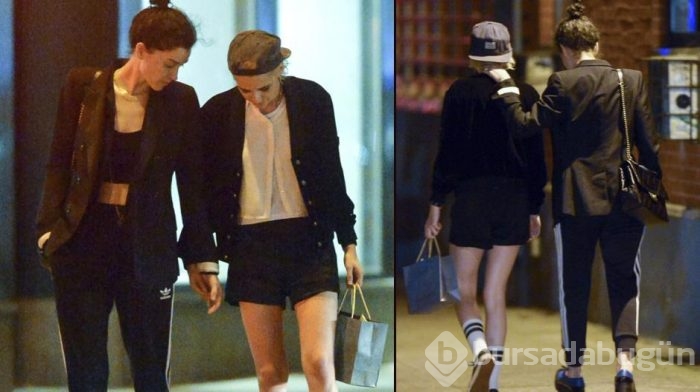 Kristen Stewart yeni sevgilisiyle el ele