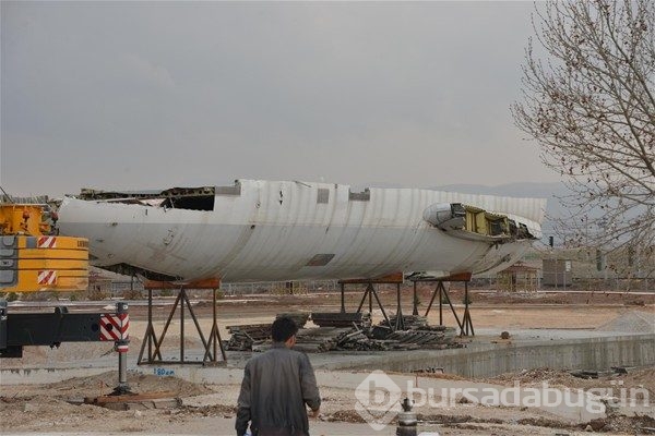 Hurdaya ayrılan uçağı bir de şimdi görün!