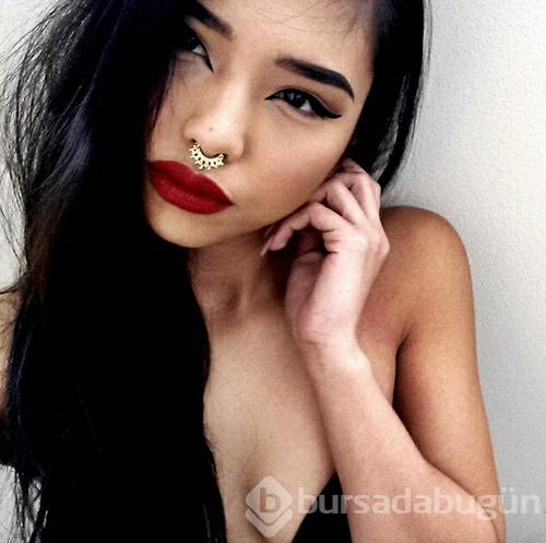 Ünlü isimlerde septum piercing modası