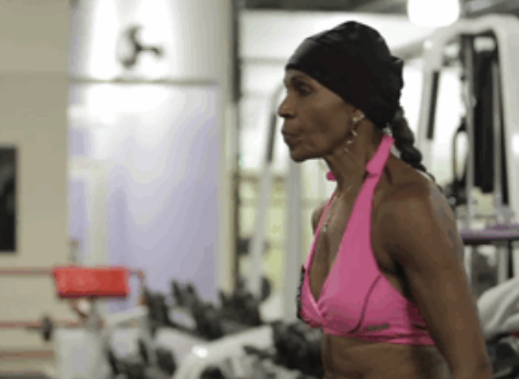 Dünyanın en fit babaannesi