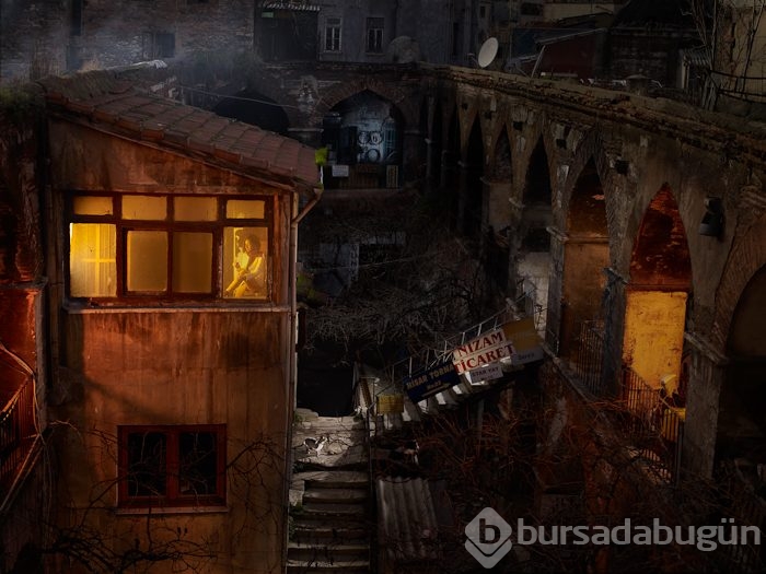 Gözetleyip fotoğraflarını çekti!