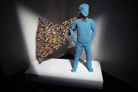 Lego'dan yapılmış süper kahramanlar 