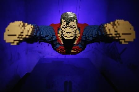 Lego'dan yapılmış süper kahramanlar 