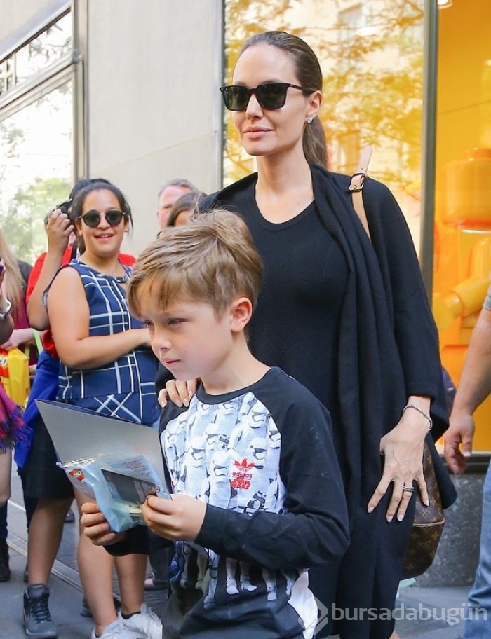 Boşanma davası sonrası Angelina Jolie'nin ilk görüntüsü