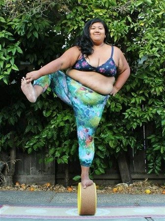 Yoganın sınırlarını zorlayan kadın