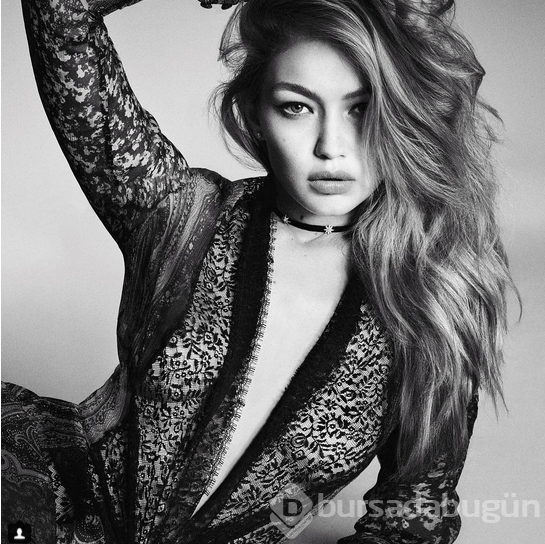 Kapak kızı Gigi Hadid