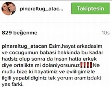 Pınar Altuğ: Yapabildiğiniz tek yorum aramızdaki yaş farkı