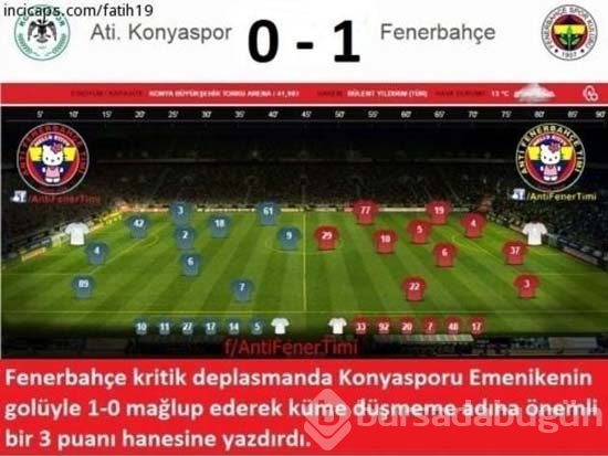 Fenerbahçe capsleri paytladı.