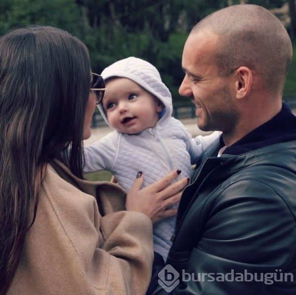 Sneijder'den oğluna çılgın parti!