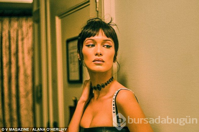 Bella Hadid'den çarpıcı pozlar!