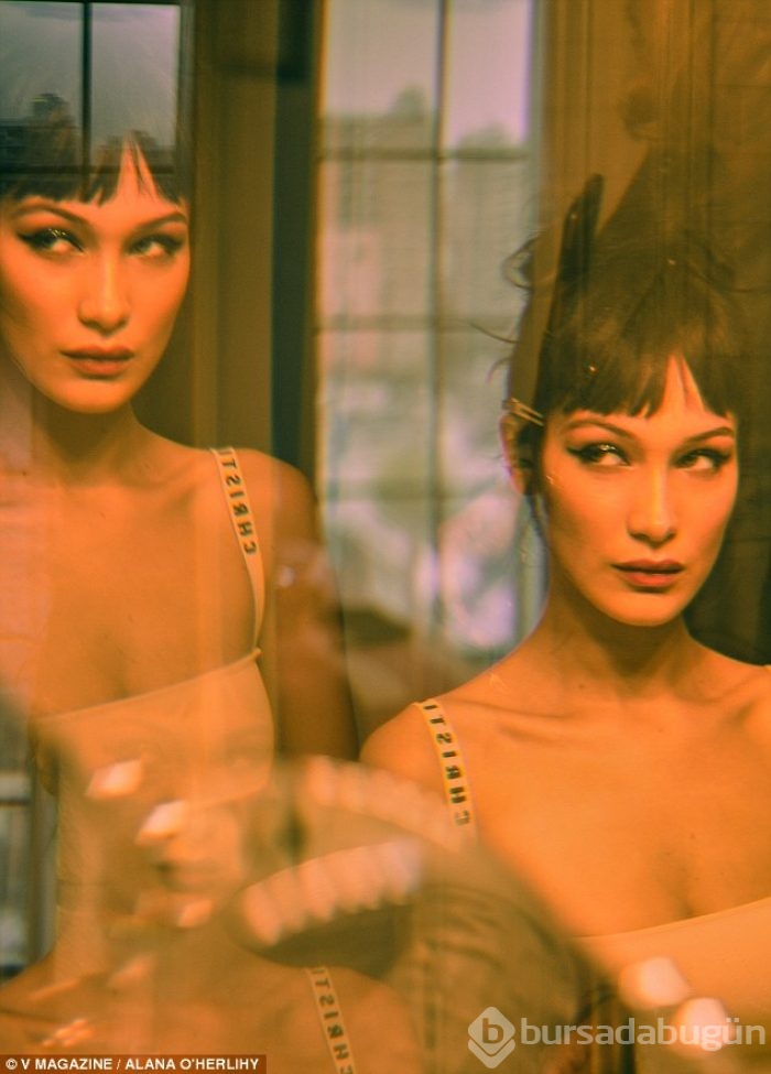 Bella Hadid'den çarpıcı pozlar!