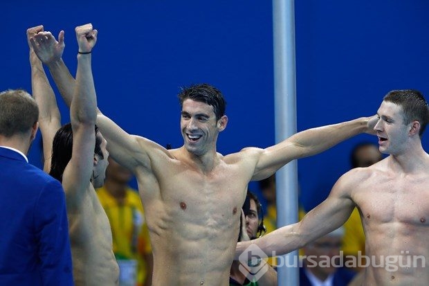 Michael Phelps'in gizli düğününden ilk fotoğraf