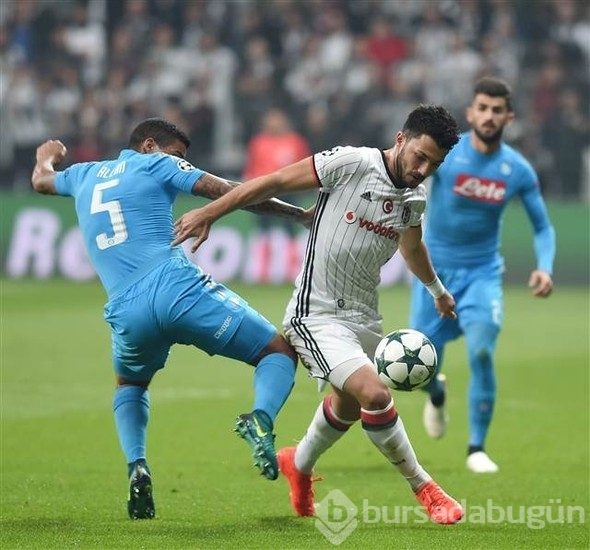 Beşiktaş-Napoli maçından unutulmaz fotoğraflar