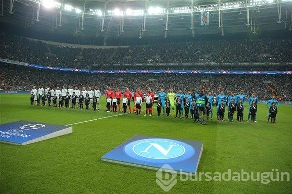 Beşiktaş-Napoli maçından unutulmaz fotoğraflar