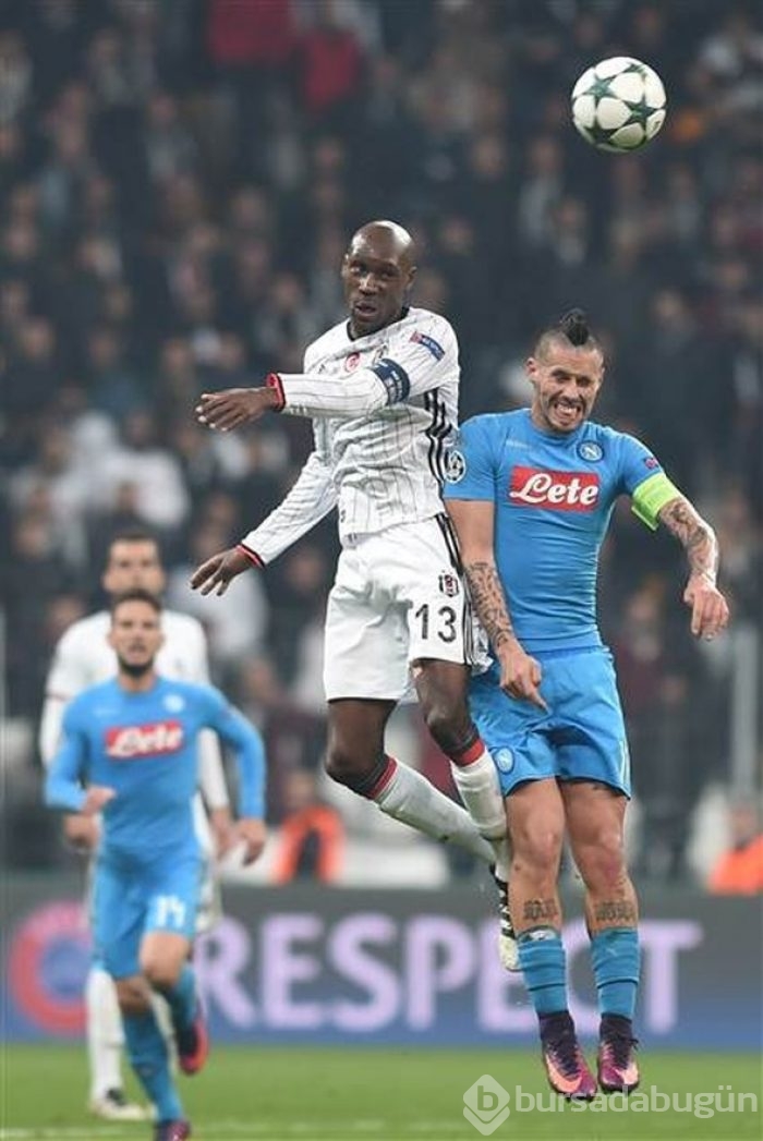 Beşiktaş-Napoli maçından unutulmaz fotoğraflar