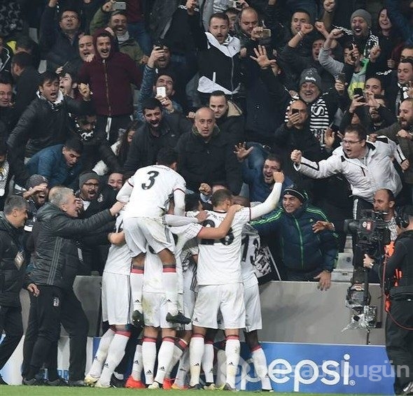 Beşiktaş-Napoli maçından unutulmaz fotoğraflar