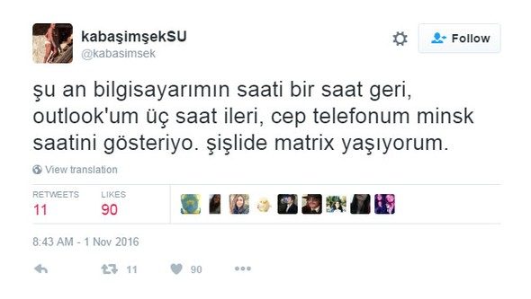 Saat kaç tweet'leri sosyal medyayı salladı