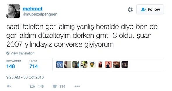 Saat kaç tweet'leri sosyal medyayı salladı