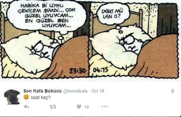 Saat kaç tweet'leri sosyal medyayı salladı