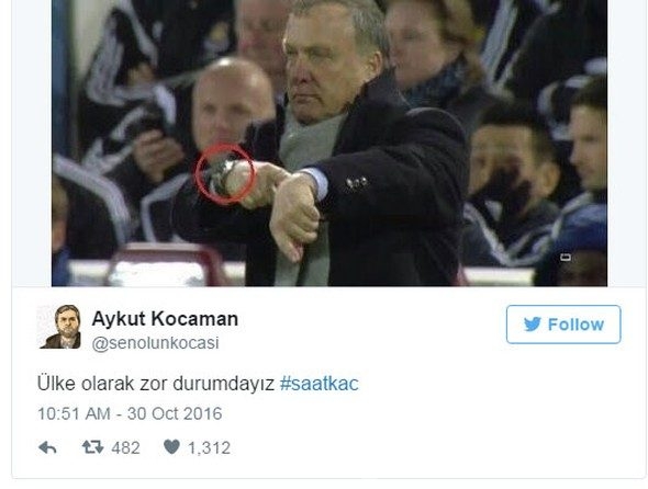 Saat kaç tweet'leri sosyal medyayı salladı