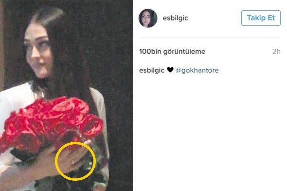 Gökhan Töre'den sessiz sedasız nişan
