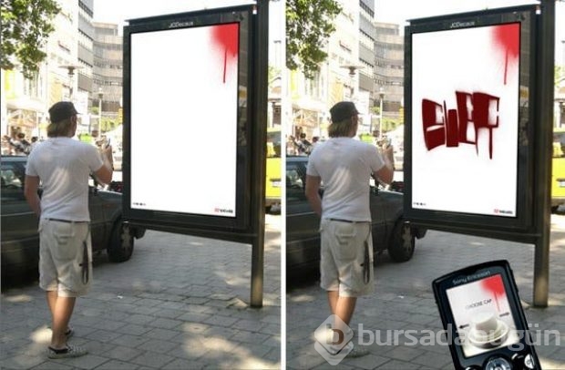 Zeka dolu durak reklamları
