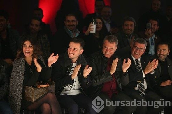 Ünlüler Beşiktaş için podyumda