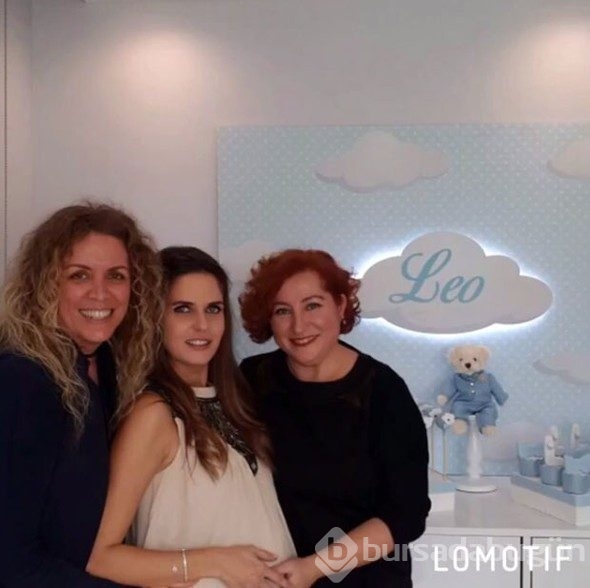 İpek Özkök oğlu için babyshower yaptı